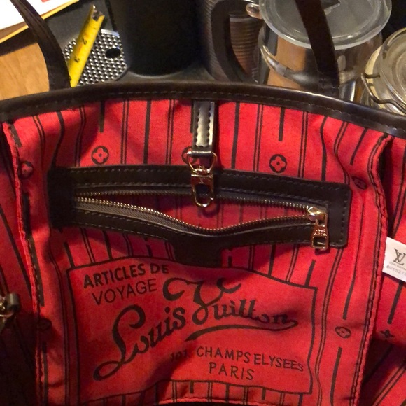 Brown Checkered Tote Bag - Picture 3 of 8